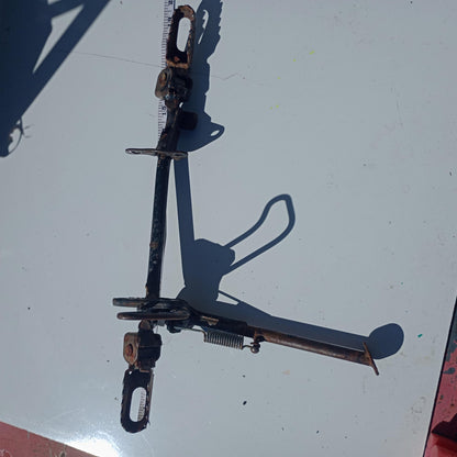 1980 YAMAHA MX100 OEM KICKSTAND SIDE KICK STAND with pedals and mount 