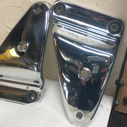 1995 TRIUMPH THUNDERBIRD CHROME OEM FRONT TURN SIGNAL MOUNT BRACKET