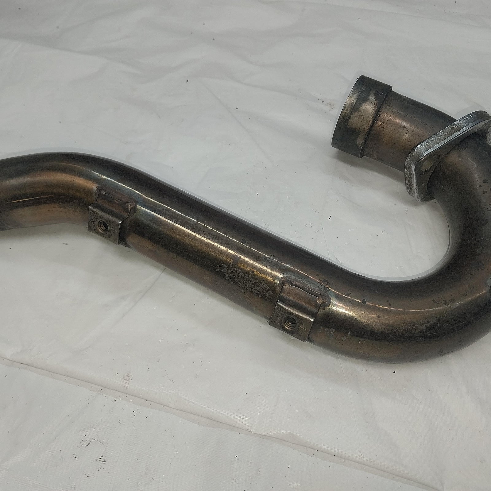 2002 YAMAHA YZ250F EXHAUST PIPE CHAMBER HEADER