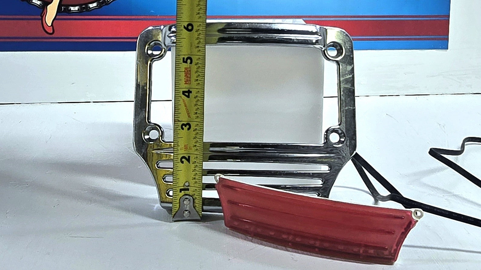 Universal License Plate Holder with Taillight