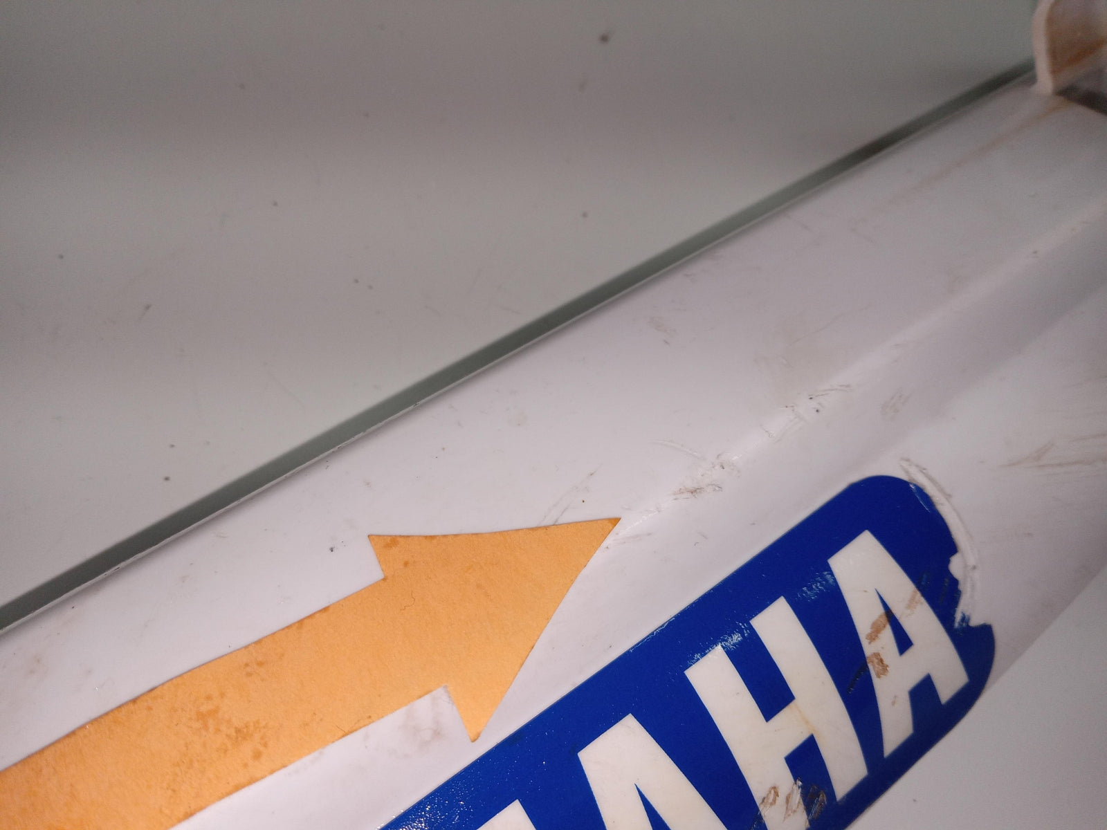 YAMAHA FRONT LEFT RIGHT FORK GUARDS SHIELDS COVERS 4SS-2314G-L0-00