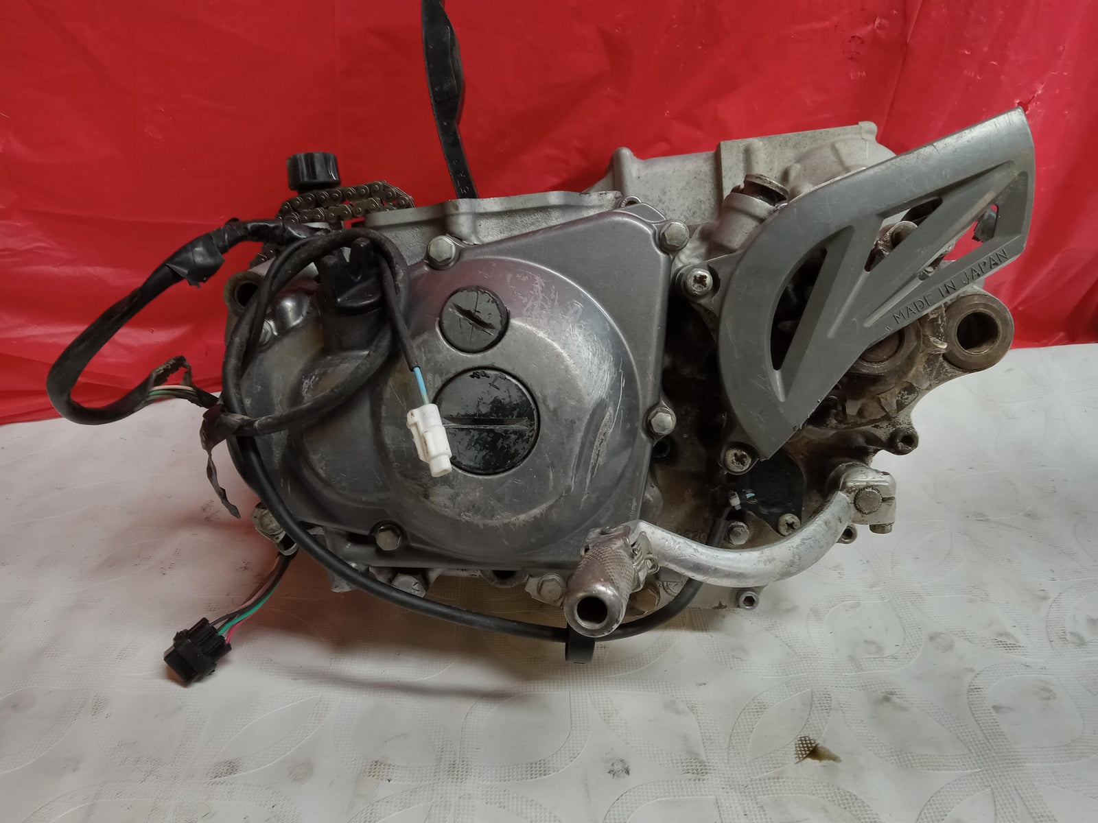 2006 YAMAHA YZ450F 50TH ANNIVERSARY OEM ENGINE MOTOR  LOWER END J324E-006250