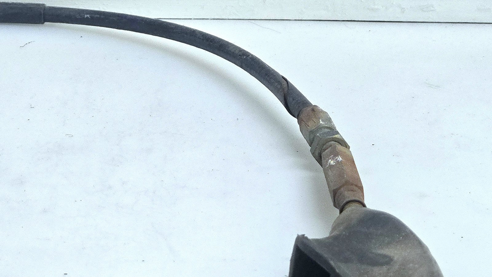 OEM 1979 1980 Suzuki PE250 Brake Lever and Brake Line