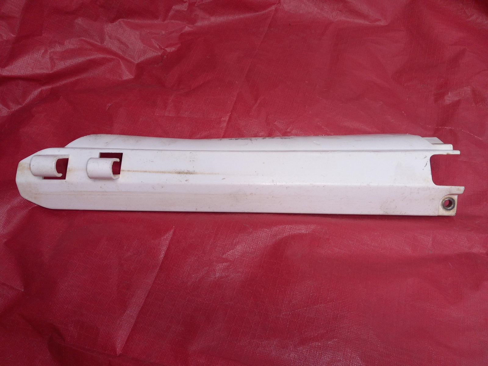 1998 YAMAHA YZ400 OEM WHITE  SIDE FAIRING COWL FAIRING COVER