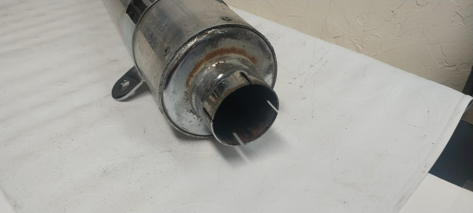 1995 SUZUKI  BANDIT 600 ALUMINUM EXHAUST PIPE MUFFLER SLIP ON CAN SILENCER