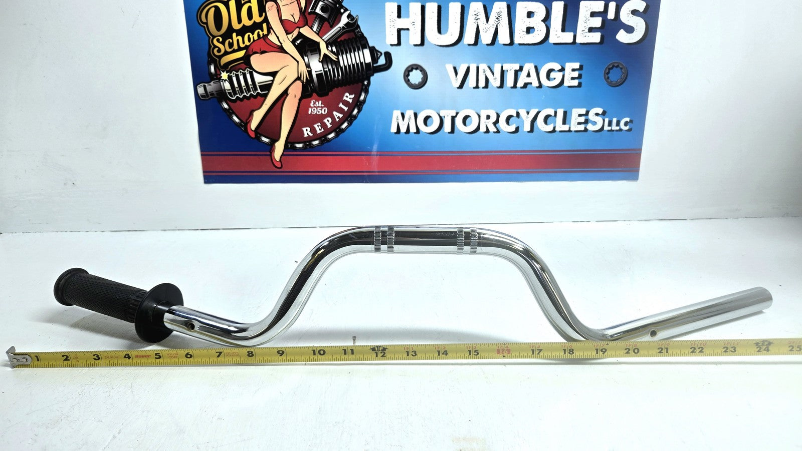 04 to 09 Yamaha XC125 OEM Handlebars 7/8"x26", 4" rise